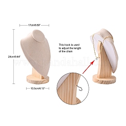 Стойка дисплея бюста ожерелья&nbsp;NDIS-E022-01A