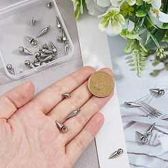 30 шт. 3 стиля подвески из нержавеющей стали 304&nbsp;STAS-DC0016-27P