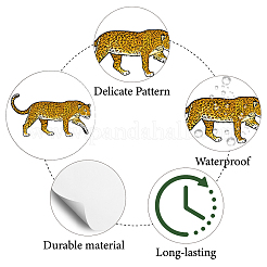 8 лист пластиковые водонепроницаемые самоклеящиеся наклейки с картинками&nbsp;DIY-WH0428-105