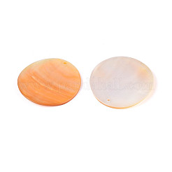 Подвески из натуральной желтой оболочки BSHE-T014-36B