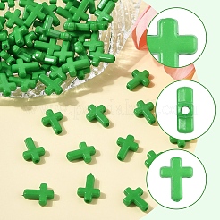 200 шт. Непрозрачные акриловые бусины&nbsp;SACR-FS0001-39J