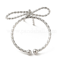 Латунные манжеты для женщин RJEW-D026-01P