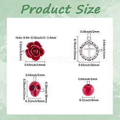 Наборы для изготовления браслетов-крестов своими руками&nbsp;DIY-SC0031-21