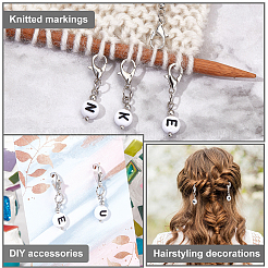 2 комплект акриловых подвесок для украшения HJEW-PH0001-60B