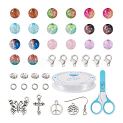 DIY набор для изготовления украшений из бисера и подвесок для сережек&nbsp;DIY-TA0008-02