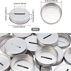 36 шт. жестяные крышки для отделения для монет FIND-FG0001-48