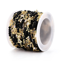 Латунные треугольные звенья из кубического циркония CHC-T018-18A-G