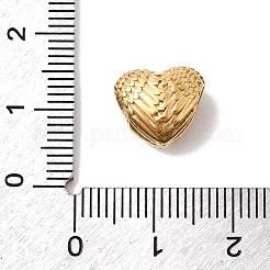 Европейские бусины из нержавеющей стали 304 STAS-B113-01G