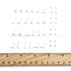 12 пара сережек-гвоздиков из сплава 12 стилей EJEW-FS0001-29