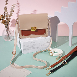 4 шт. 4-х цветные регулируемые ремни для сумок из искусственной кожи pu&nbsp;DIY-WR0003-24