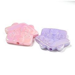 Переливающиеся акриловые бусины с УФ-покрытием OACR-G039-20