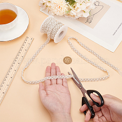 Пластиковая бусина из марлевой кружевной отделки OCOR-BC0007-33B