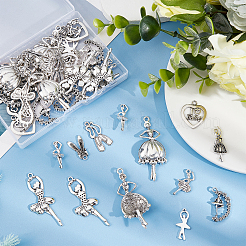 Сплавочные подвески тибетского стиля TIBEP-PH0004-10