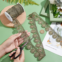 7.5 ярд ленты из металлической пряжи SRIB-AR0001-03