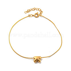 Браслеты-цепочки-змеевики из нержавеющей стали 304 BJEW-H608-01G-K