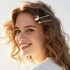 6 упаковка 6 вида шпилек для волос из цинкового сплава PHAR-SP0001-01A