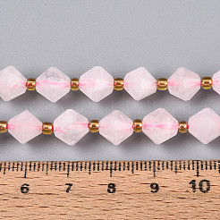 Природного розового кварца нитей бисера G-T144-23A-05