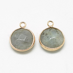 Природные подвески лабрадорита&nbsp;X-G-Q964-12G