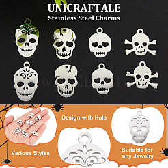 16 шт. 4 стиля подвесок из нержавеющей стали 201 и 304 STAS-UN0060-22