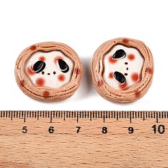 Кабошоны из непрозрачной смолы с мультяшным рисунком RESI-N039-129E