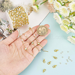 Набор для самостоятельного изготовления ожерелья из сердечек и бусин-имитаторов&nbsp;DIY-BC0004-73