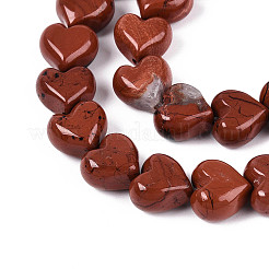 Натуральные красные яшмы бусы пряди G-T144-22A-03