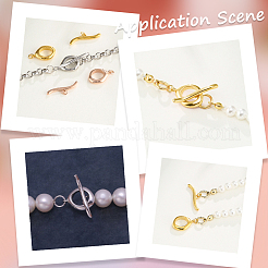 1 шт. 925 застежки-тоггл из стерлингового серебра STER-BBC0007-51RG