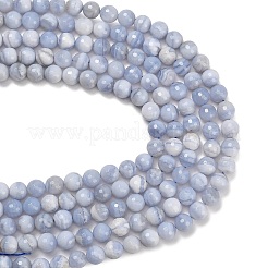 Натуральный голубой кружевной агат бисер нитей&nbsp;G-C280-B07-10mm