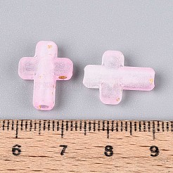 Прозрачные акриловые бусины градиентного цвета X1-OACR-M023-03E