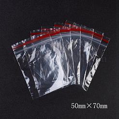 Пластиковые сумки на молнии OPP-G001-E-5x7cm