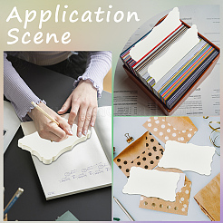 50 шт. поздравительных открыток из самодельной бумаги&nbsp;AJEW-CP0010-26B-02