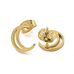 Серьги-гвоздики из нержавеющей стали 304 EJEW-G384-03A