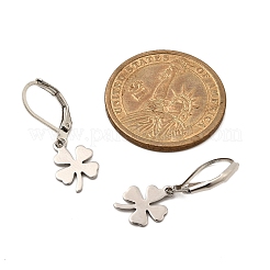 201 серьги из нержавеющей стали с застежкой-молнией EJEW-JE06506