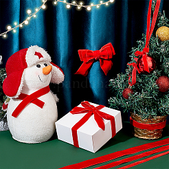 20 ярд полиэстеровой бархатной ленты 4 стилей SRIB-GA0001-05