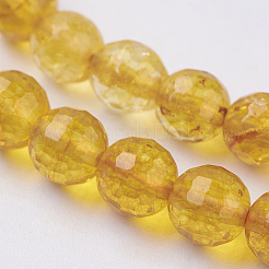 Природных кристаллов кварца бисер нитей X-G-G099-F4mm-19