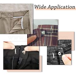 100 набор из 4-х цветных латунных швейных крючков и набор для закрытия петель FIND-FH0005-36