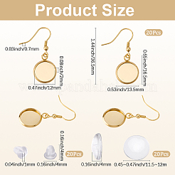 Комплекты для изготовления сережек&nbsp;STAS-SP0001-97B