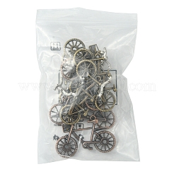 8шт 4 стиля подвески из сплава в тибетском стиле FIND-FS0002-59