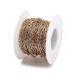 Цепи-скрепки из нержавеющей стали 304 с вакуумным покрытием PVD CHS-H026-02G-01