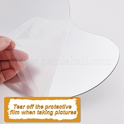 6 шт. Акриловое зеркало 6 стилей AJEW-GO0002-06