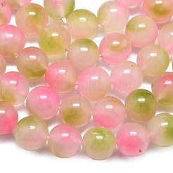 Натуральный Malaysia нефритовые бусы пряди&nbsp;G-L645-C01-10mm-26