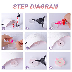 7 шт. 7 силиконовые Молды&nbsp;DIY-BG0001-58