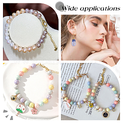 150 шт. 3-х размеров латунные наконечники для бусин KK-BBC0009-14