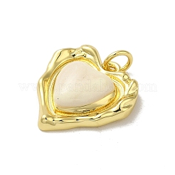 Подвески из латуни с эмалью в стойку&nbsp;KK-H473-06G-02