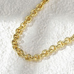 Ожерелья-цепочки из латуни для женщин&nbsp;NJEW-K282-07G