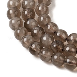 Природный дымчатый кварц нитей бисера&nbsp;G-B167-A09-4mm