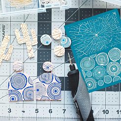 Трафарет для шелкографии DIY-WH0341-149