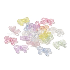 УФ-покрытие светящиеся радужные переливающиеся акриловые бусины LACR-R001-08A