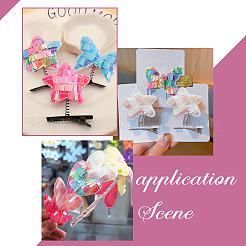 72 шт. 18 аксессуара для украшения из ткани и пайеток&nbsp;DIY-AR0002-23