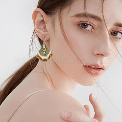 80 г 4 вида стеклянных бусин белого цвета SEED-GO0001-01